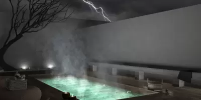 heated pool