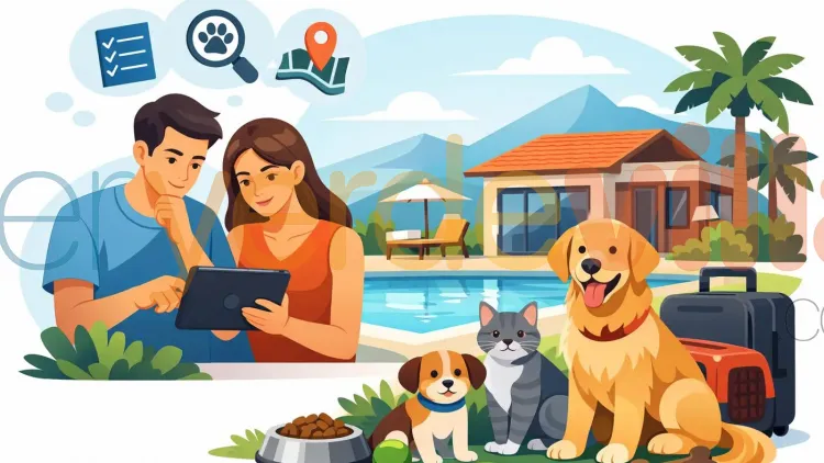 Evcil Hayvan İzinli Villa Seçerken 7 Kriter Evcil Hayvan İzinli Villa Seçerken 7 Kriter
